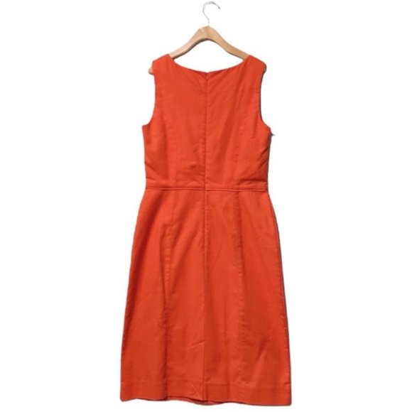 Banana Republic Orange Sleeveless Dress - Picture 3 of 8